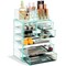 Sorbus Medium Makeup Organizer Set - (3 Large / 4 Small Drawers/Top Tray)